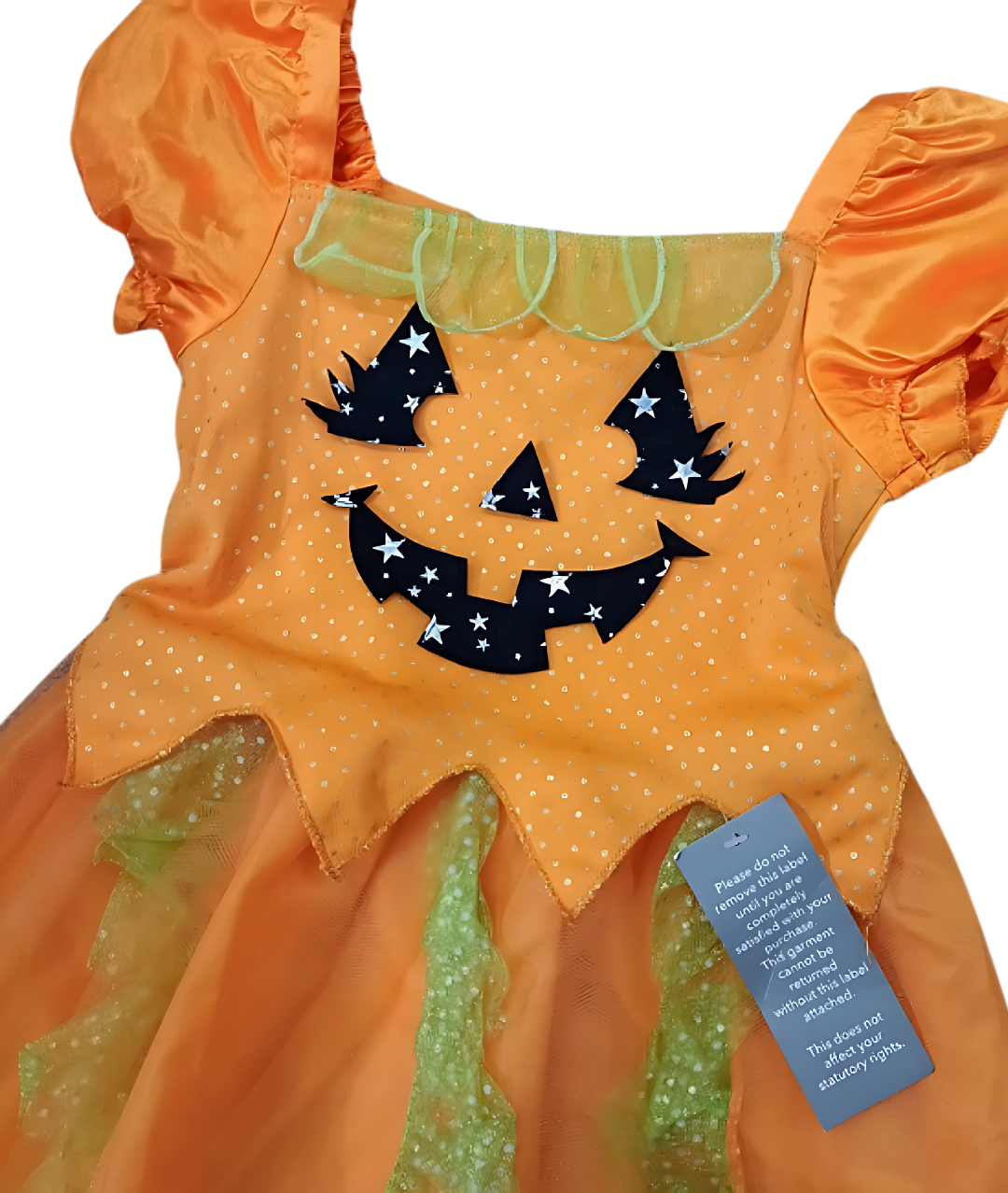 Pumpkin' Orange Girls Halloween Fancy Dress cosplay2