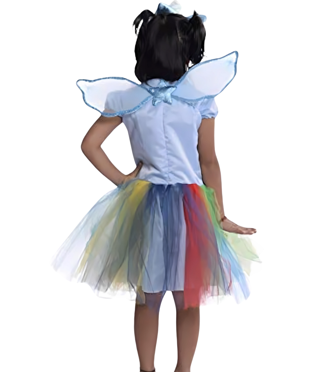 Rainbow Costume Girls Fancy Dress 