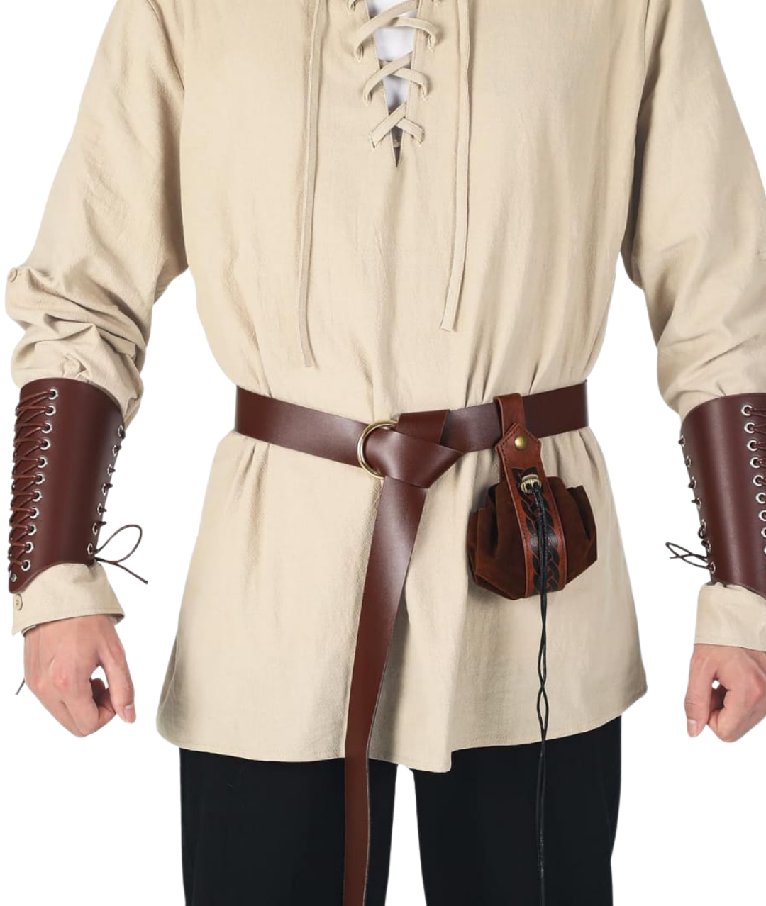 Renaissance Costume Set Medieval Shirt Pirate Will turner Outfit Cosplay Viking-set in Jordan