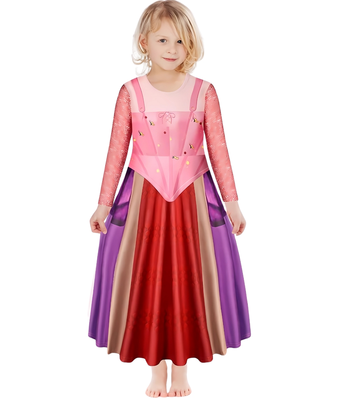 Sarah Mary Sanderson Girls Witch Halloween Costume