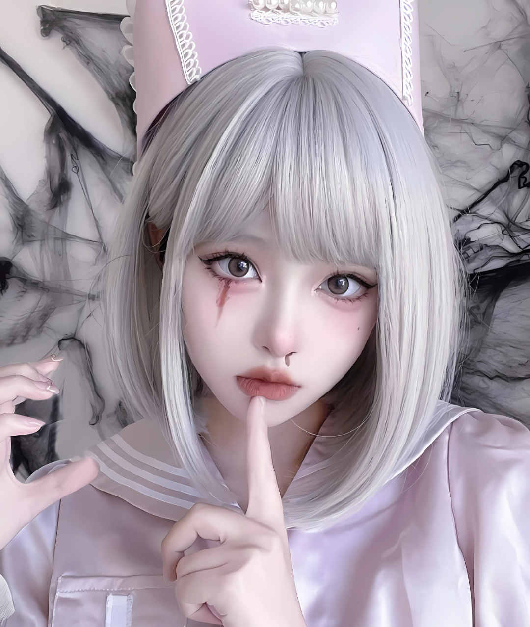 Short Wig for Women Lovely Synthetic Cosplay Party Wig-set in Jordan