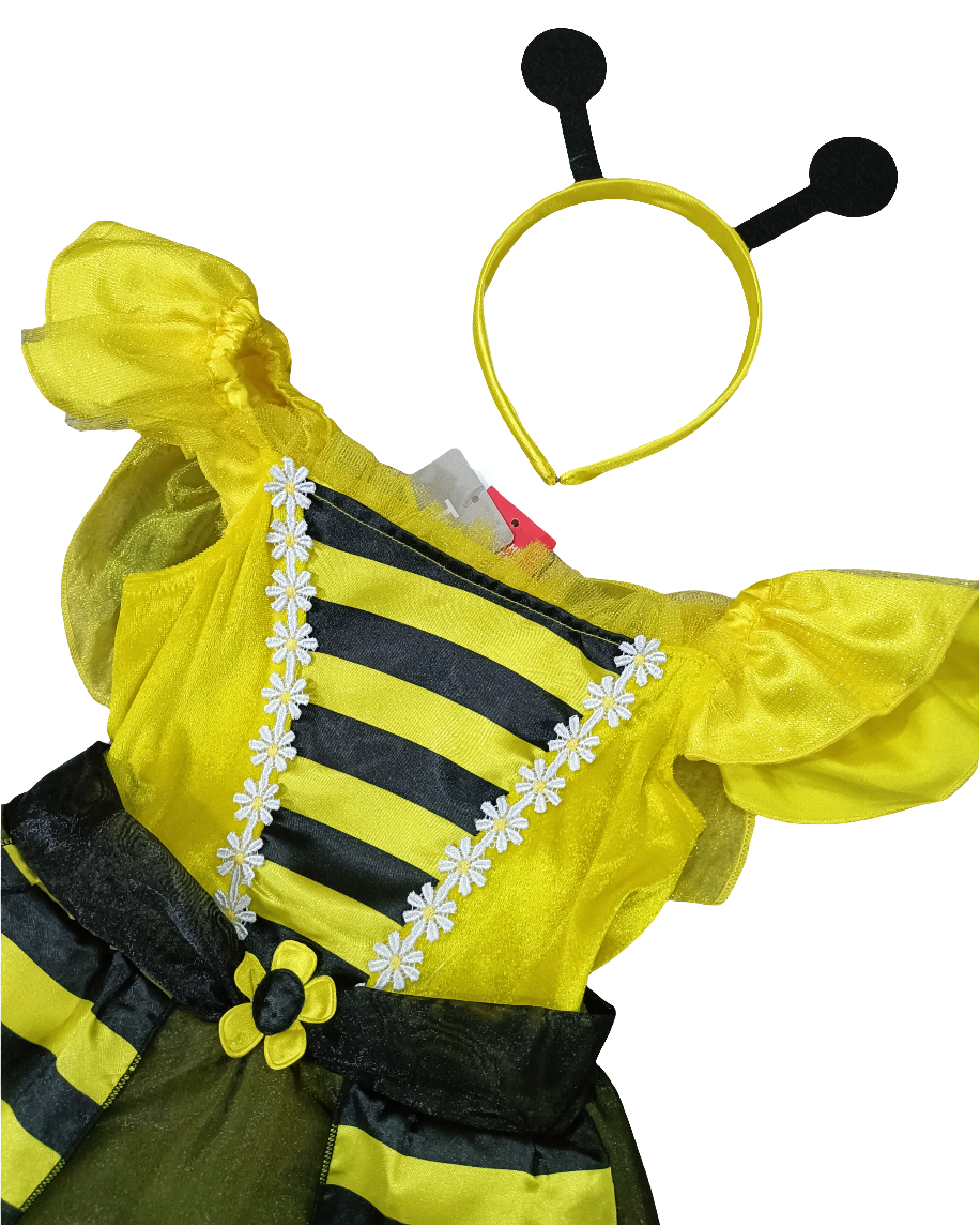 Tu, Bumble Bee yellow and black Dress costume set