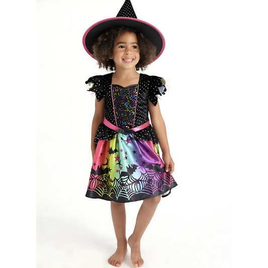 Tu, Halloween Witch, Rainbow Dress