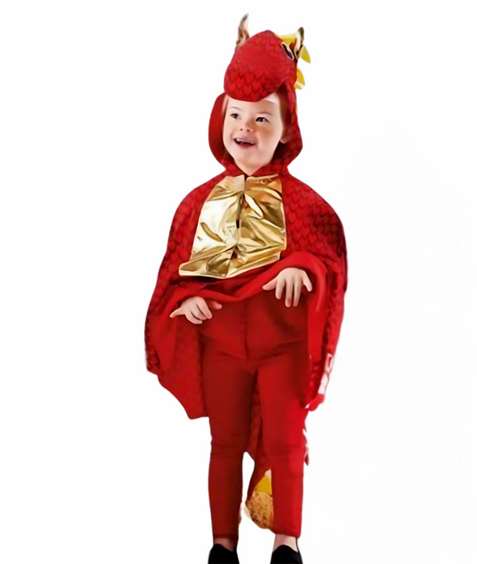 Costume Red Dragon Cape