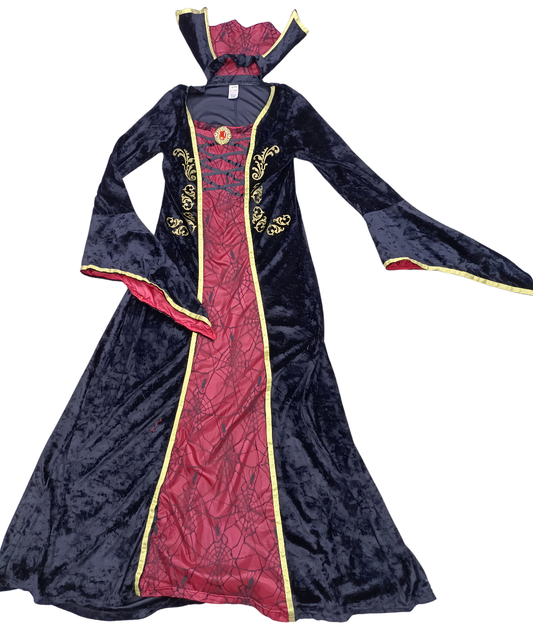 Vampire Fancy Velvet Medieval and Renaissance Costumes Dress-set in Jordan