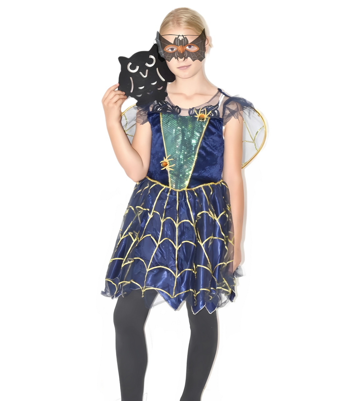 Witch Fancy Green Dress Halloween Costume -spider witch Girls dress-set in Jordan