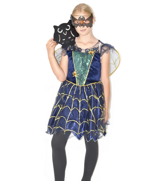 Witch Fancy Green Dress Halloween Costume -spider witch Girls dress-set in Jordan