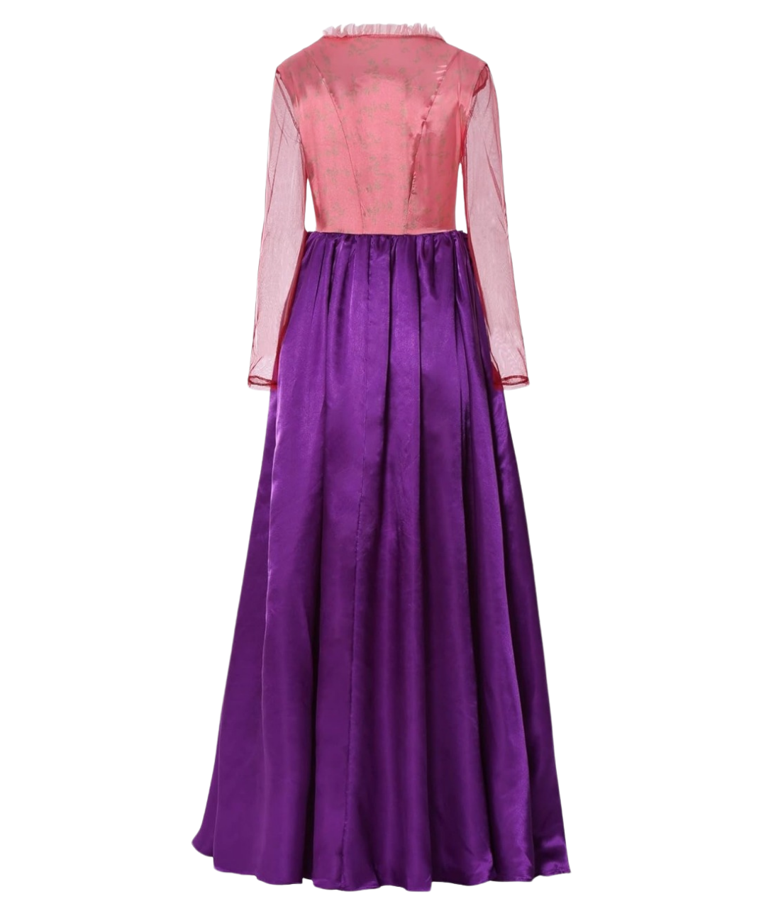 Women`s Witch Sarah Sanderson Pink Cosplay Costume Halloween Dress Suit2