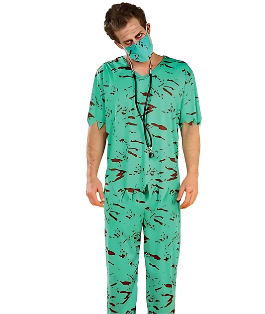 Zombie Doctor Halloween Adult Costume-set in Jordan