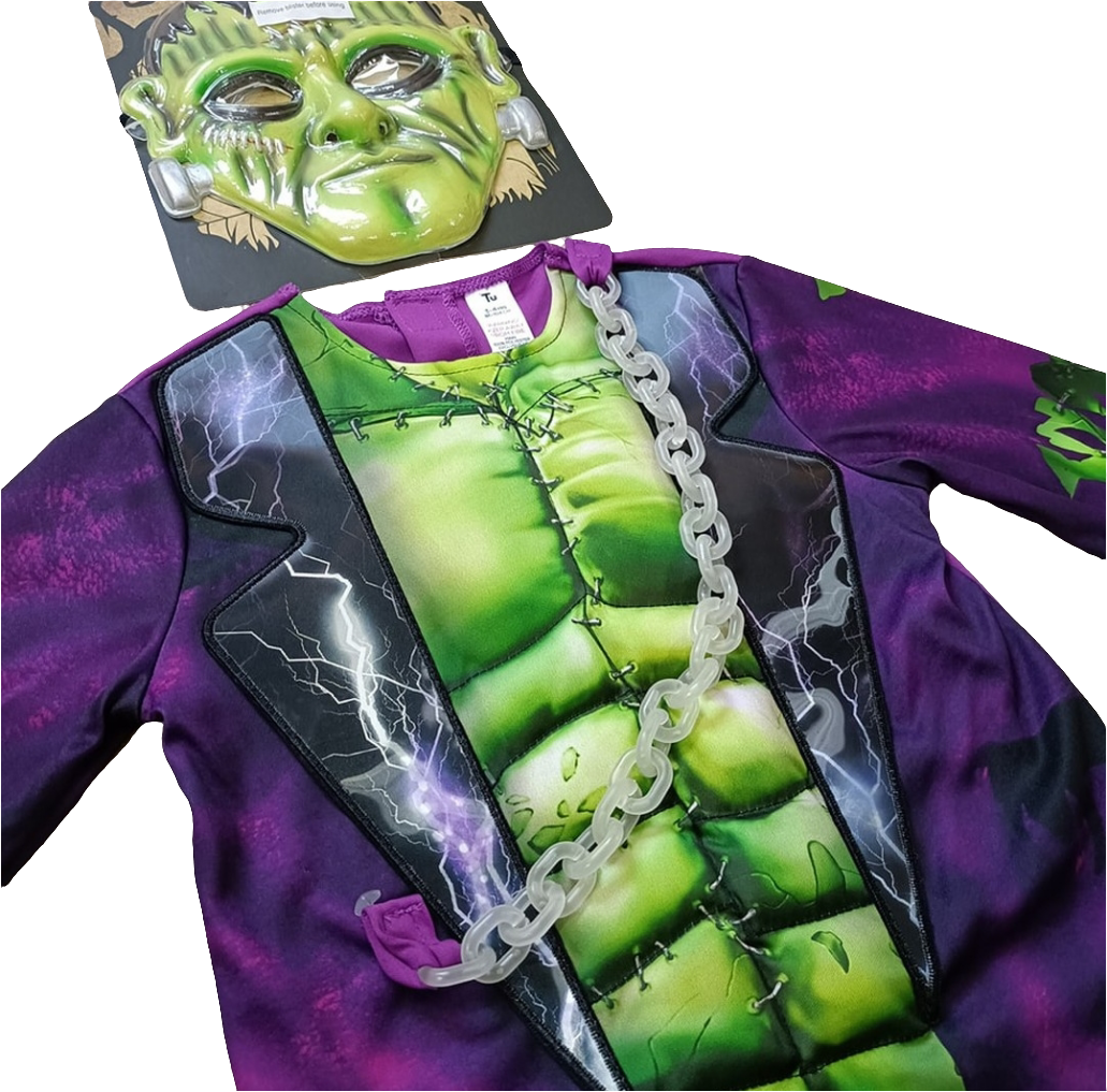 Tu, Halloween Frightening Frankenstein Monster Costume for kids