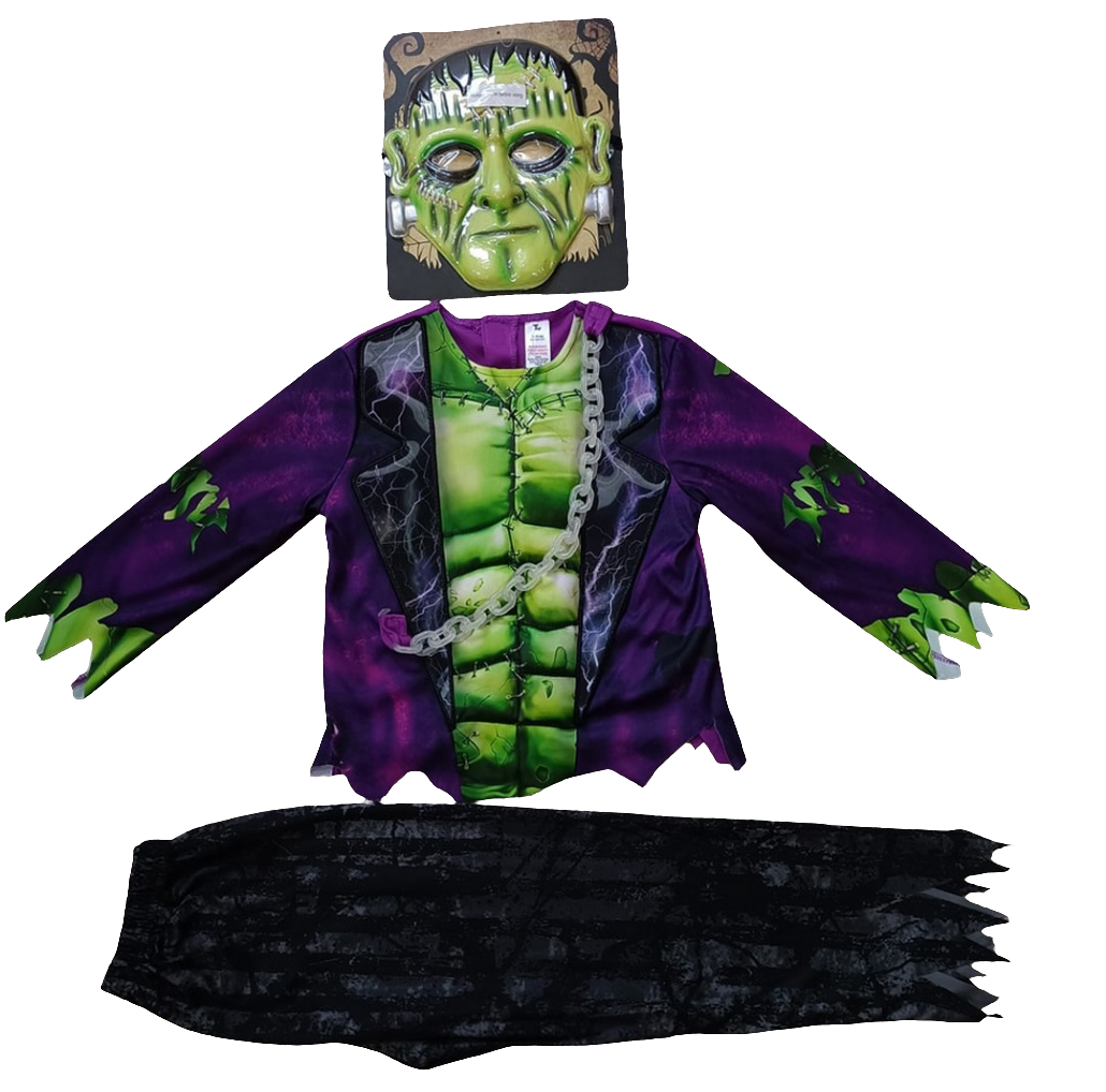 Tu, Halloween Frightening Frankenstein Monster Costume for kids