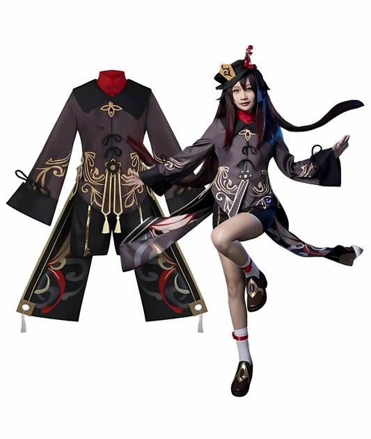 iminfit Genshin Impact Hutao Cosplay Hutao Cosplay Costume-set in Jordan