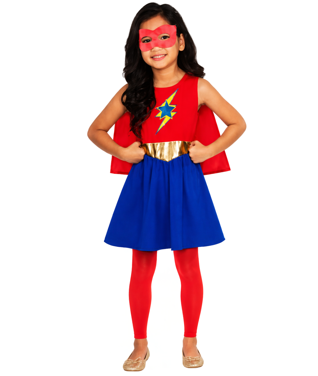 Flash Dress Cosplay Halloween Costume for Girls
