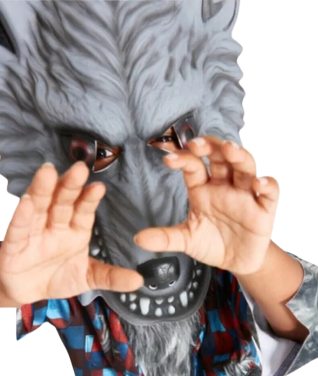 Werewolf Halloween Costume for Children with wolf sound