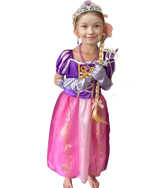 Princess Rapunzel Dress Costume