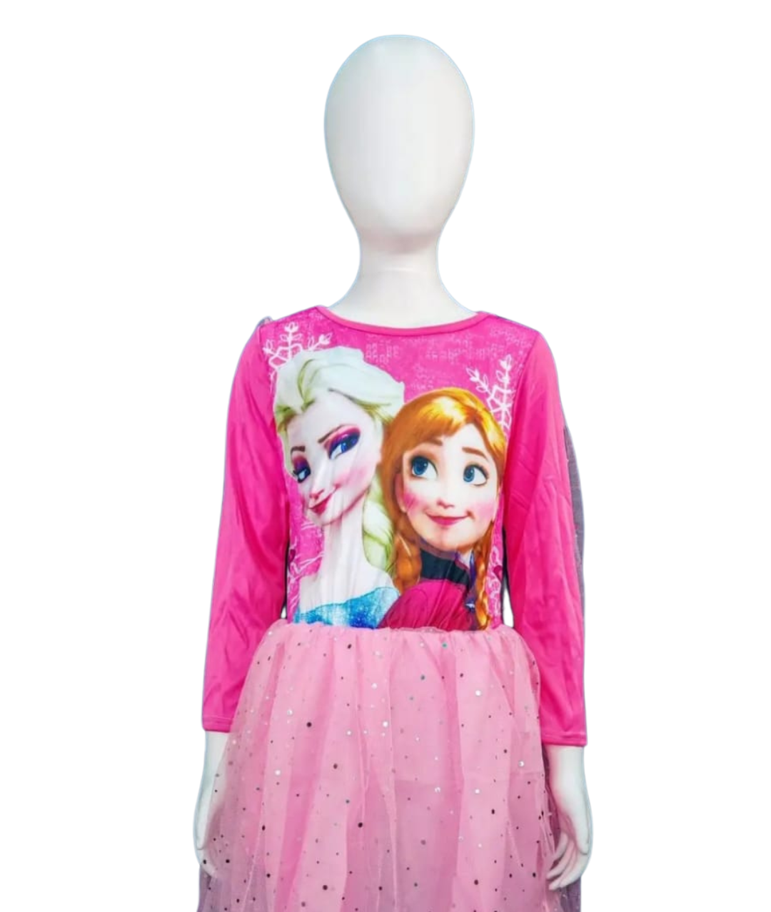 Elsa & Anna Bink Dress Costume