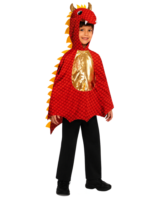 Costume Red Dragon Cape