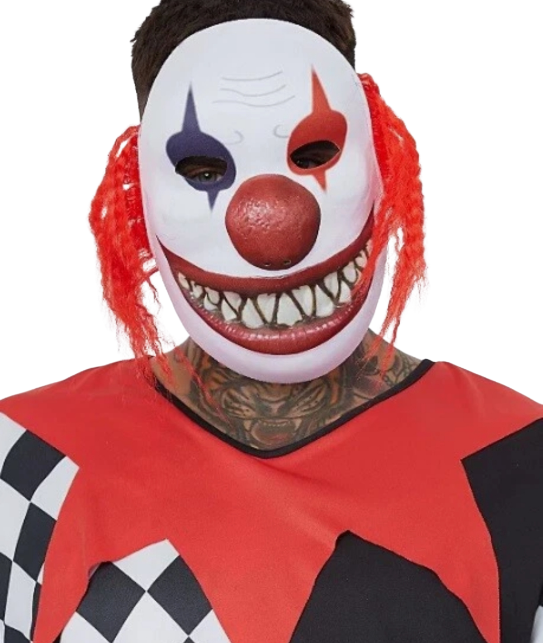 Adult Halloween Jester Clown Costume