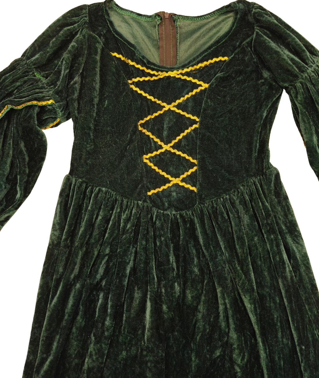 Princess Costume Green Dress