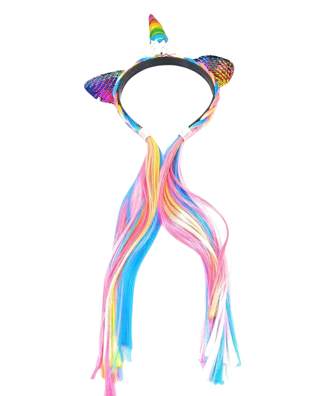 Colorful Unicorn Chiffon and cotton deluxe Dress Costume