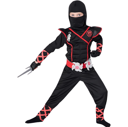 Kids Ninja Costume With Included Accessories