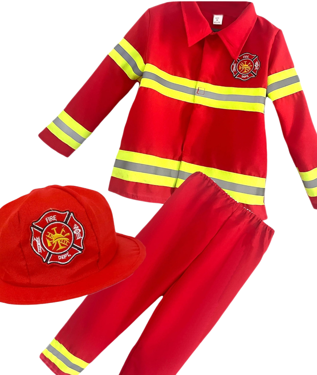Kids Fireman With tools Fancy Costume