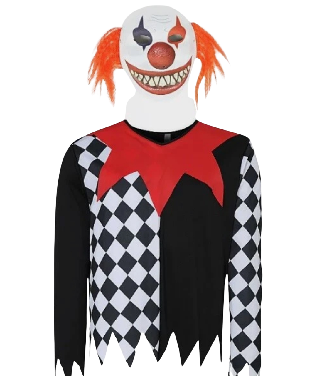 Adult Halloween Jester Clown Costume