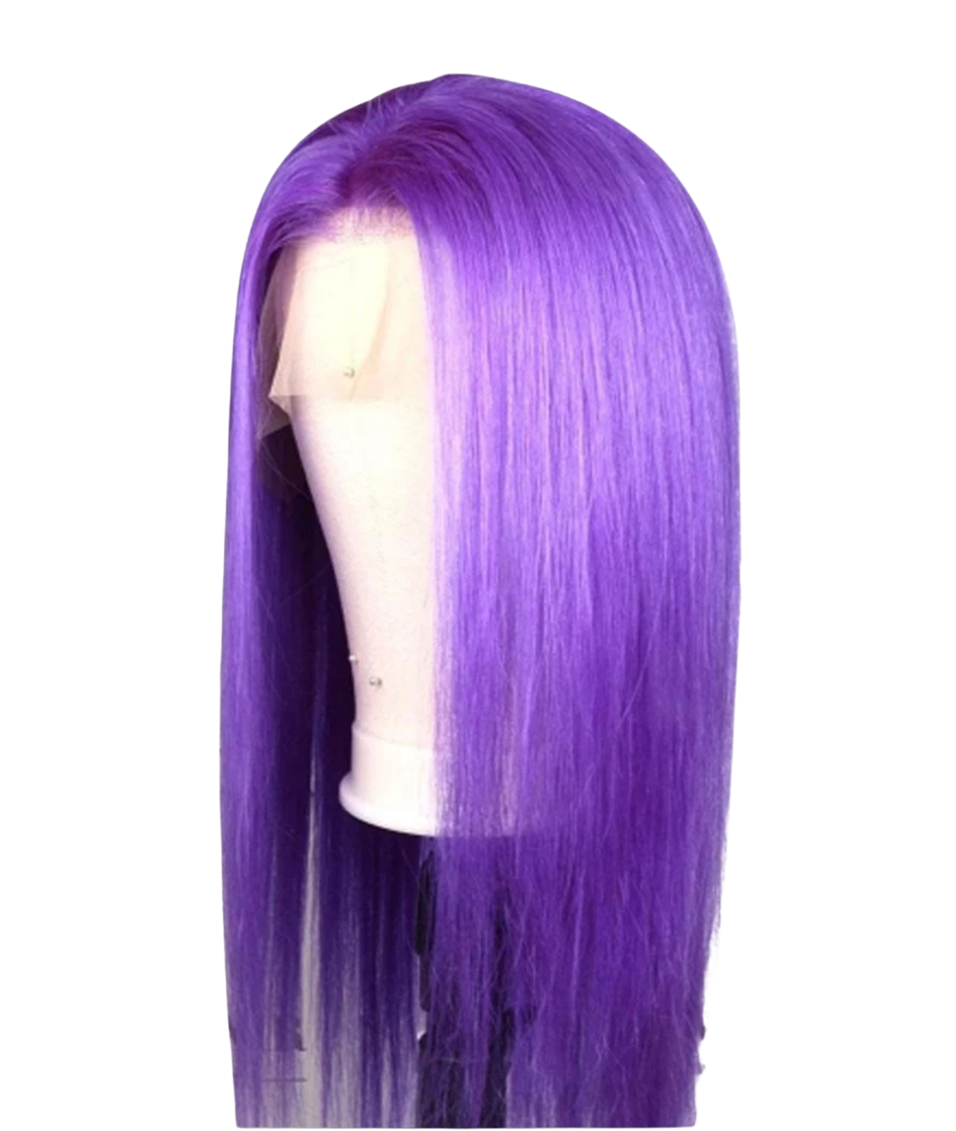 Long  purple Wigs for Girls Lovely Synthetic Cosplay Party Wigs