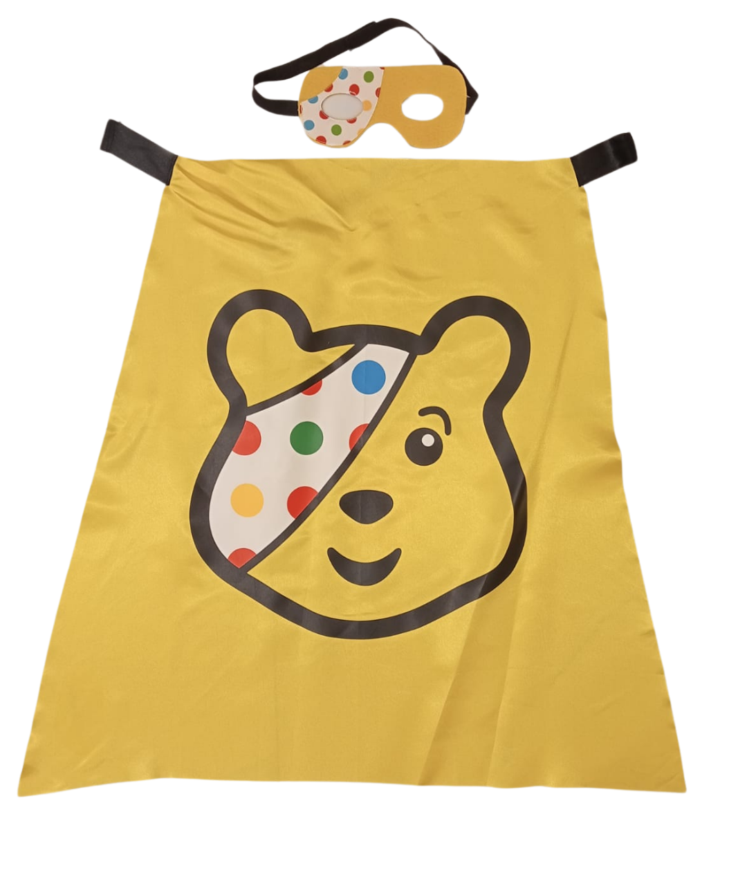Children in need Pudsy bear cape and mask