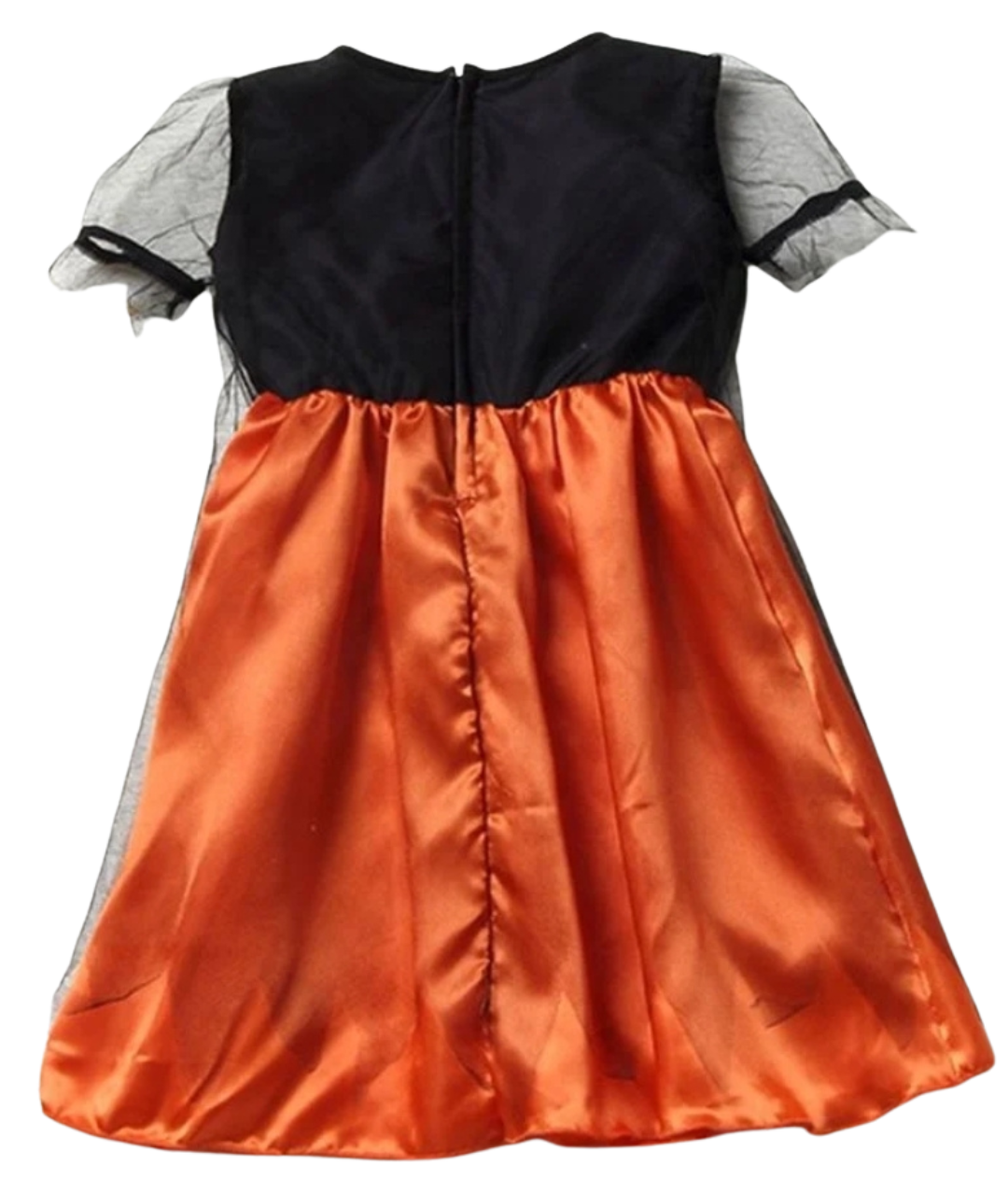 Witch Dress Black and Orange Costume