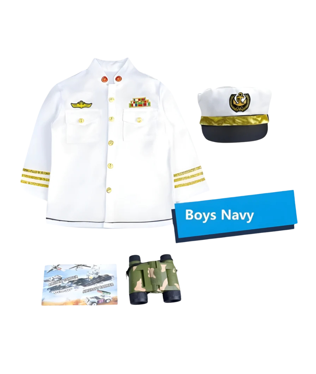 Captain's ship costume for boys