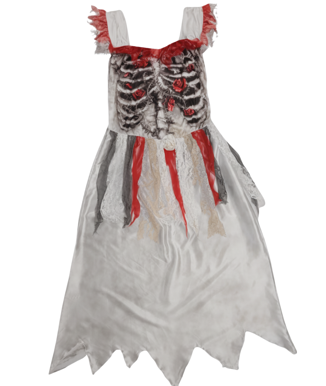 Ladies Halloween Zombie Gothic bride Dress only