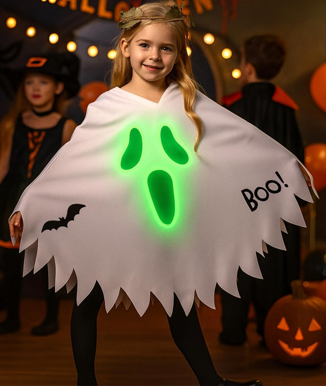 Scary ghost costume for kids