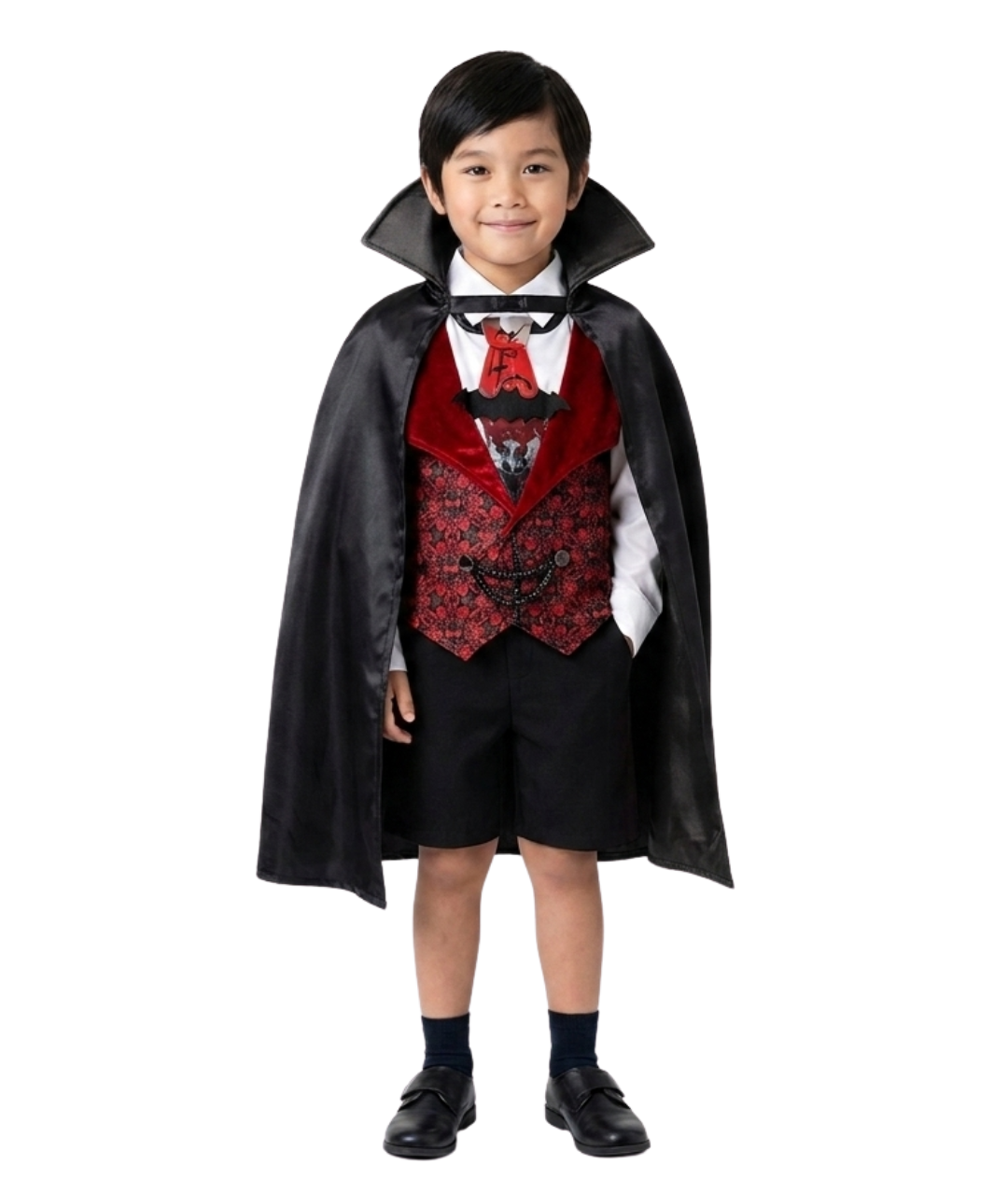 Vampire Shirt with Cape Costume