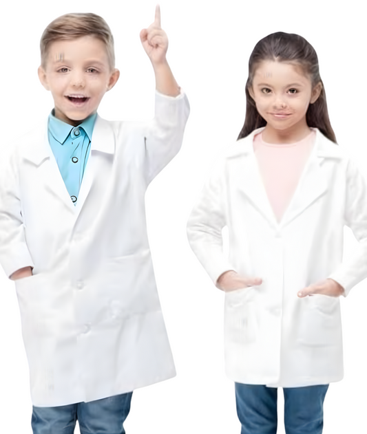 kids multifunction Long Lapcoat costume