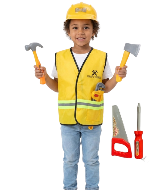 Construction Worker/ Engineer Career Costume for Kids