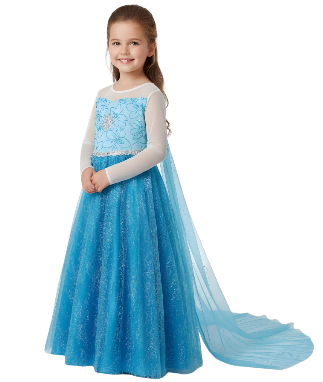 Elsa Princess Girls Costume