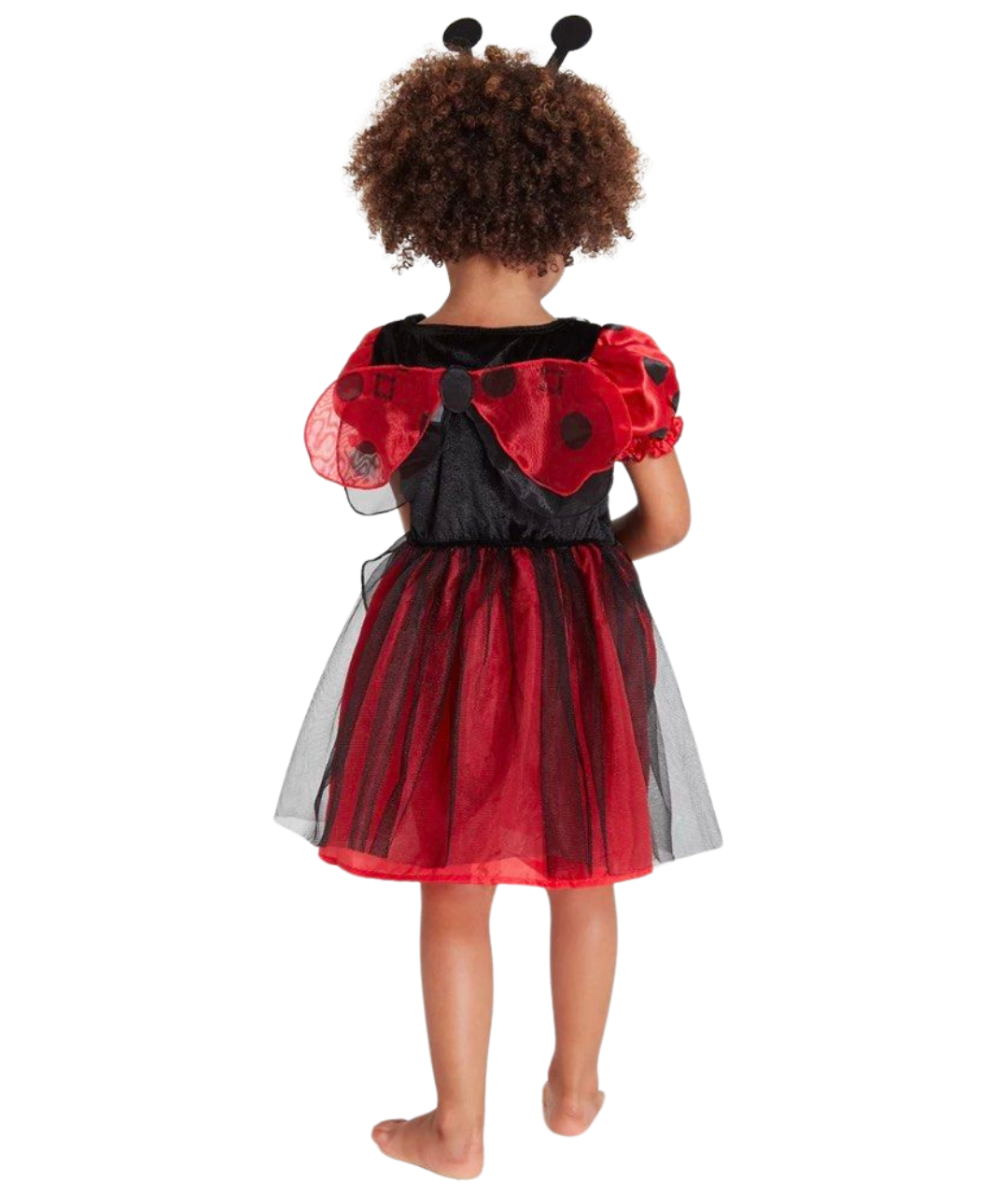 Girls Ladybug Fairy Costume