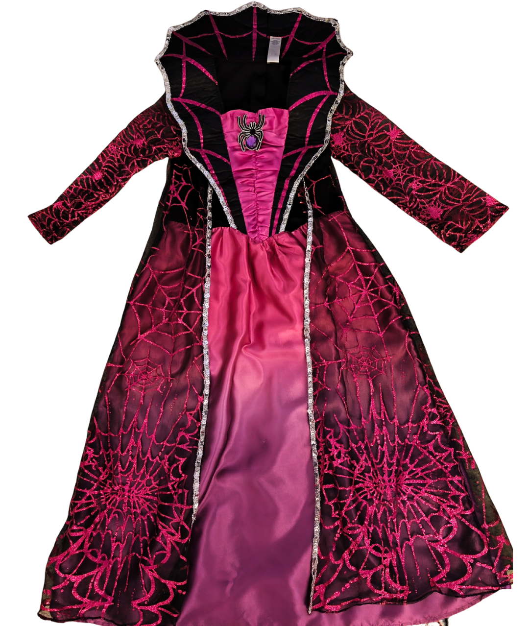 Halloween Witch Fancy glitter Dress Costume