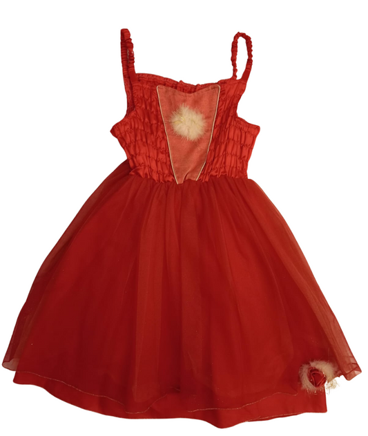 Girls Cute Red Dress