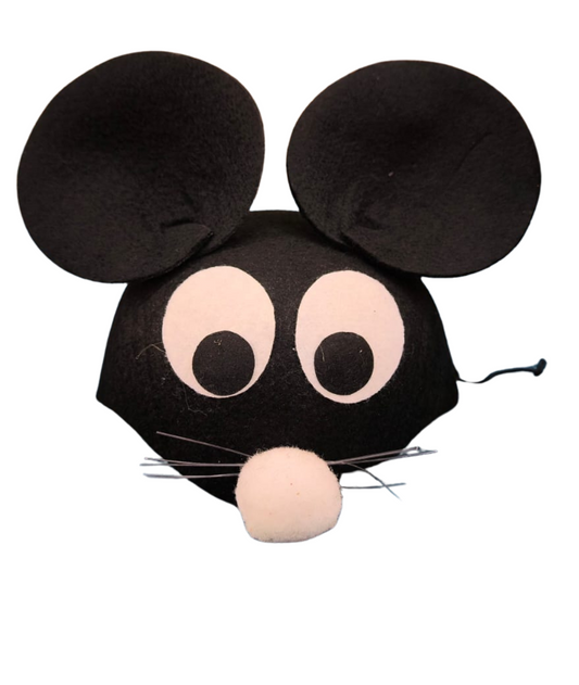 Mouse Hat Kid's black Hallween and bookday