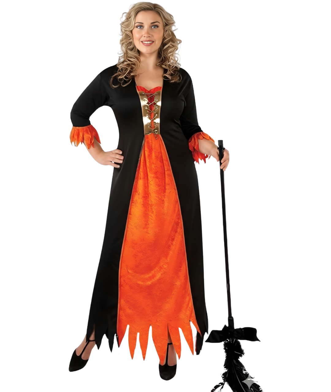 Womens Witch Halloween Costume (only dress)