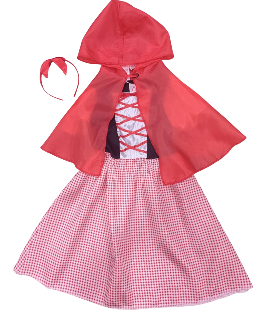 Little Red Riding Costume for Girls Dress