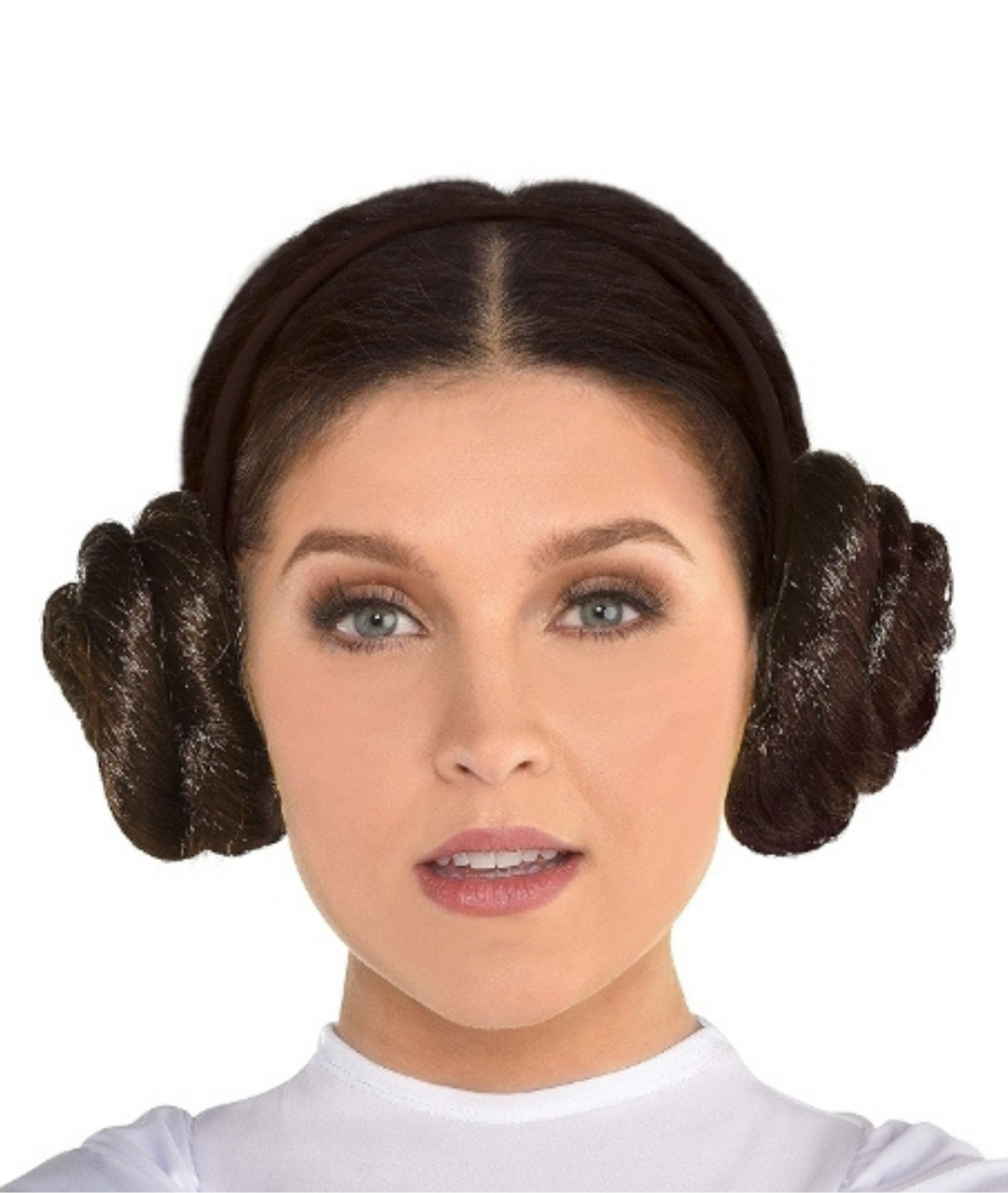 Adult Princess Leia's costume from the "Star Wars" film series