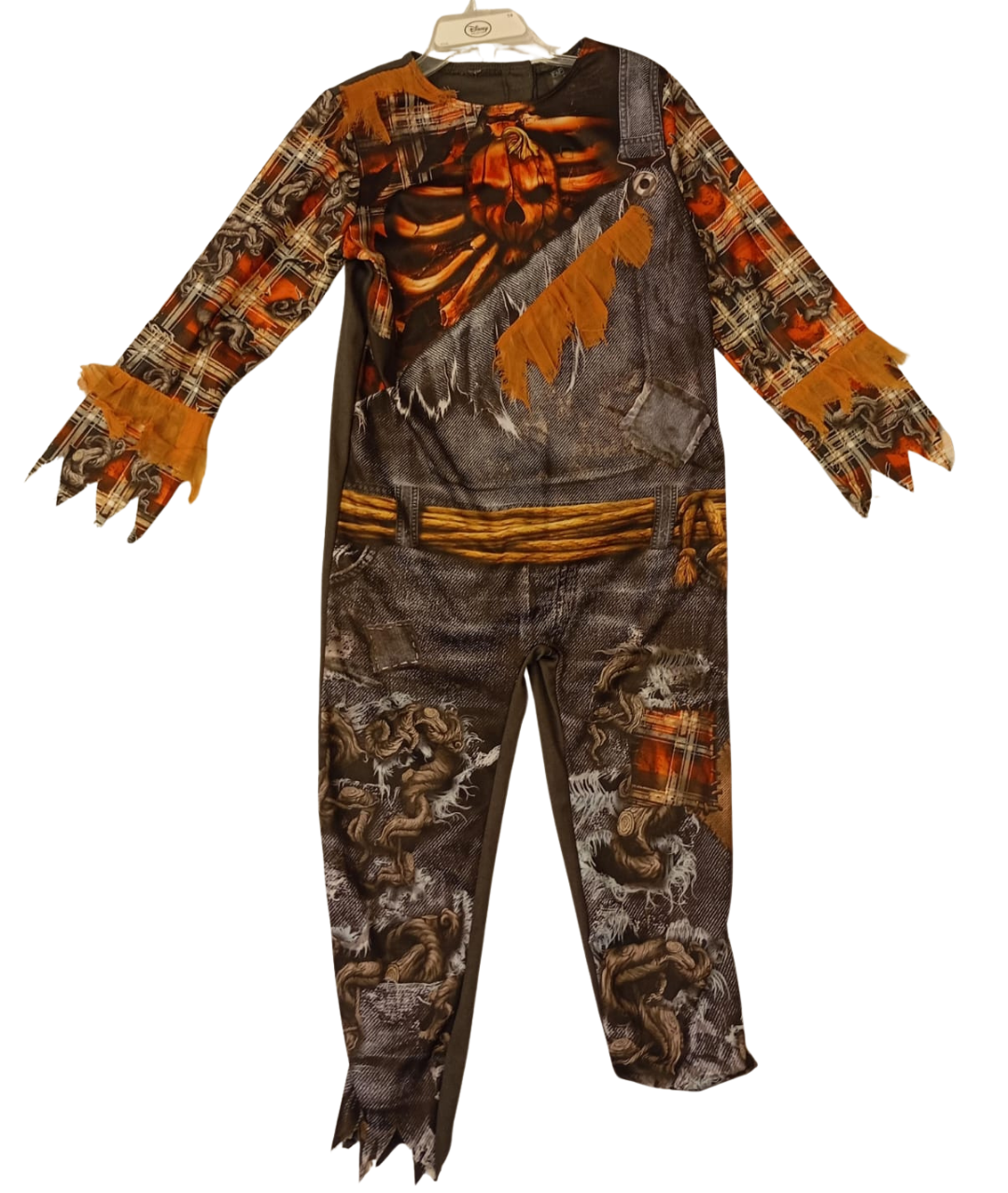 Scary skeleton Jumpsuit for kids that glows in the dark
