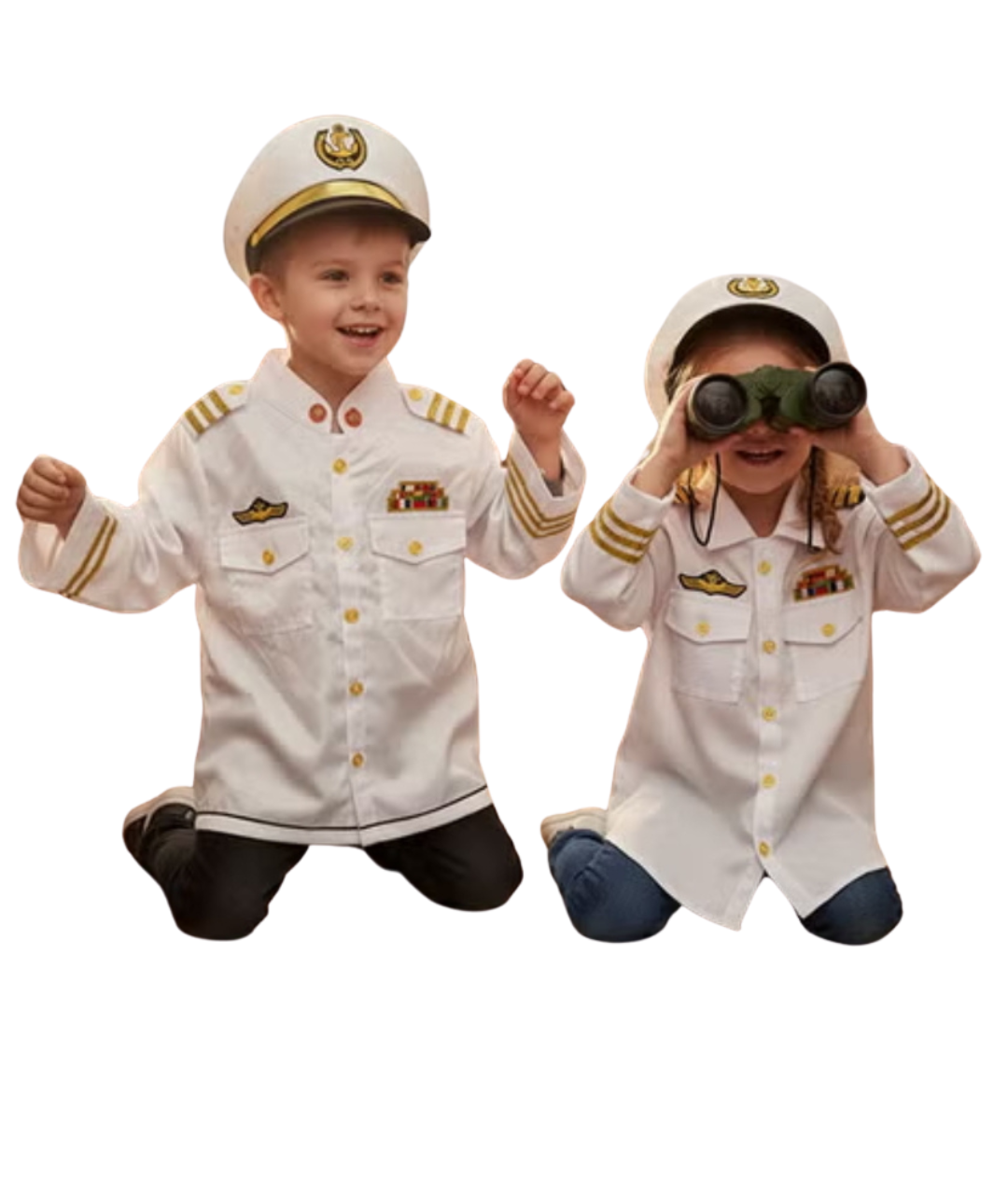 Captain's ship costume for boys