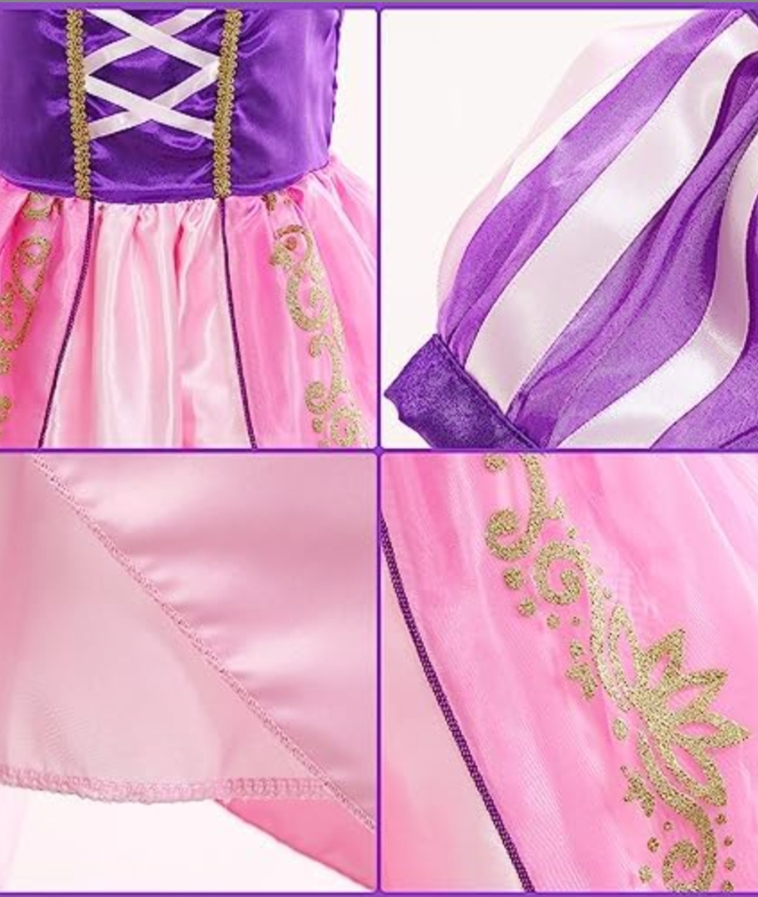 زي الأميرة رابونزل (فستان فقط)