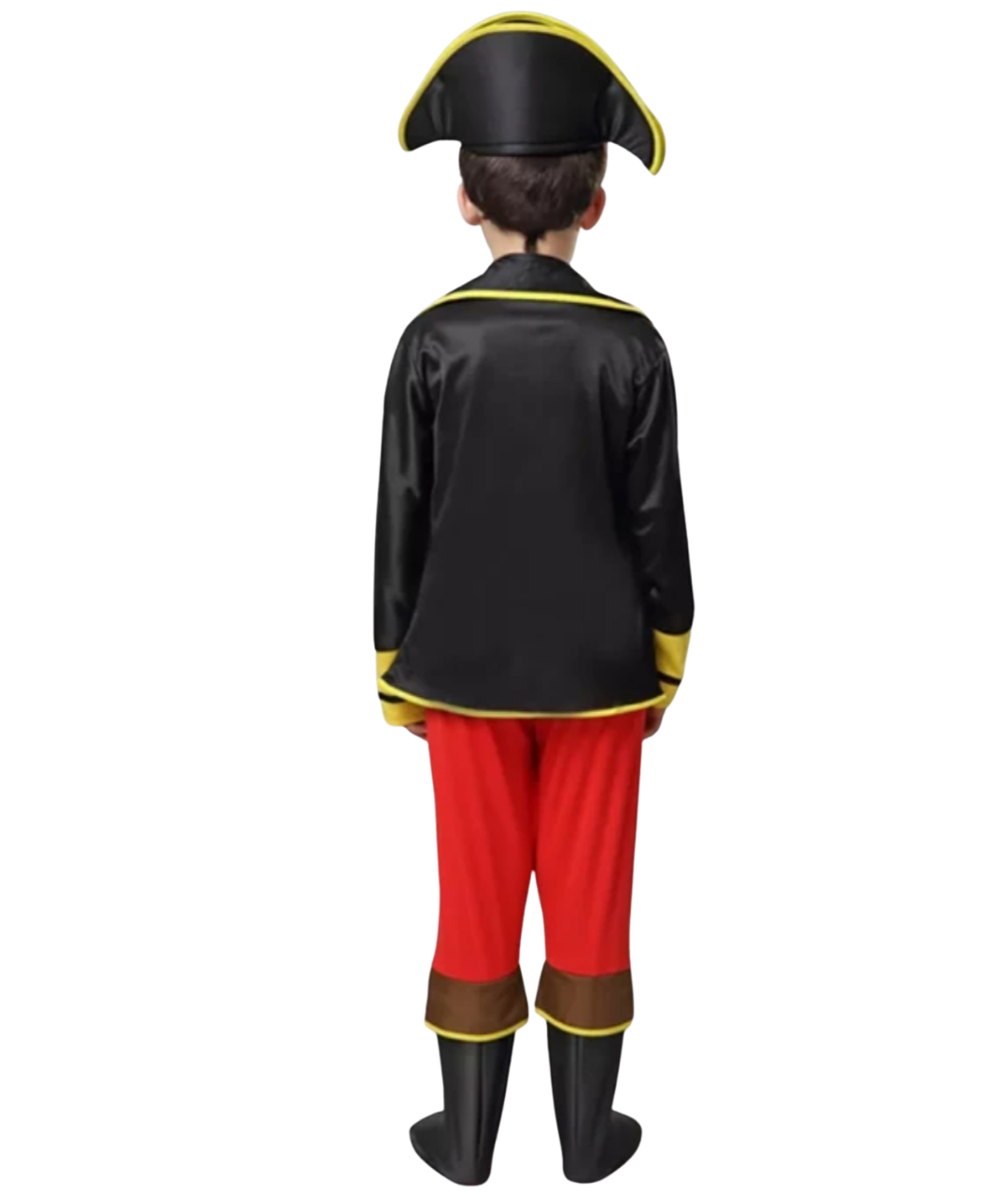 Boys Caribbean Captain Pirate Costume Cosplay For Halloween