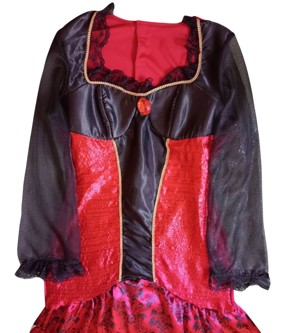 Womens Witch and Vampire Halloween Costume (only dress)