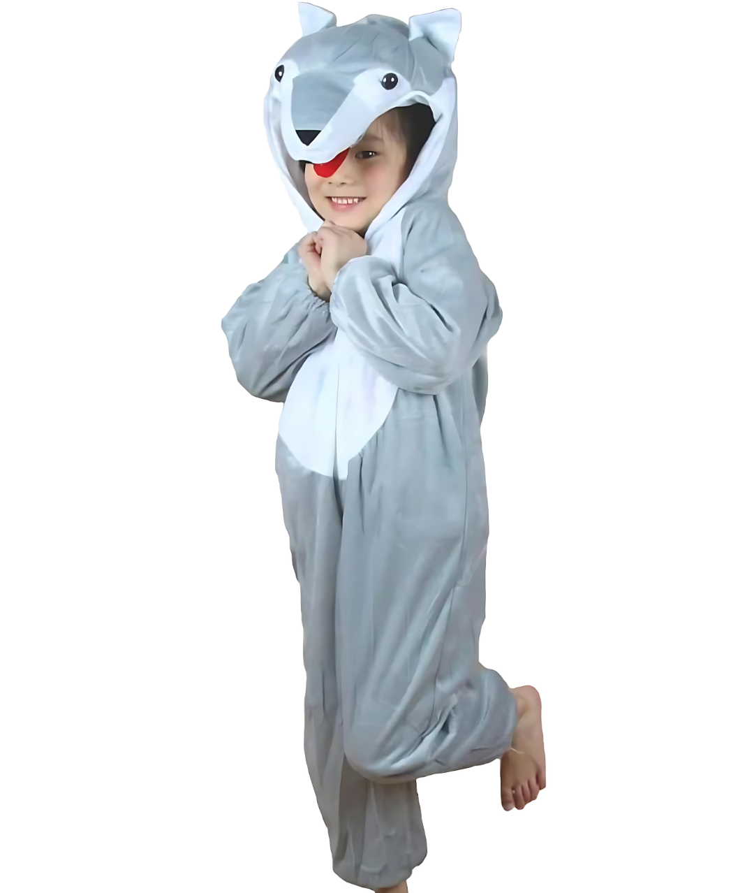 Kids Animal Cosplay Wolf Halloween Costume